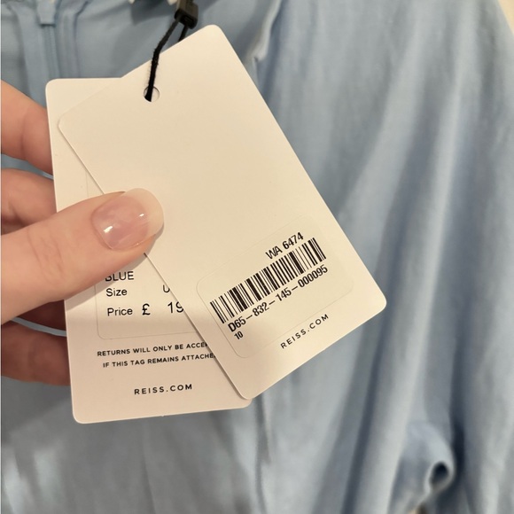 NWT Reiss Frieda Linen Blend Dress - Picture 5 of 6